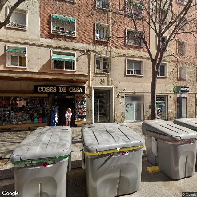 Street view near Farmàcia Tabernet Mortes, Maria Belén in Barcelona
