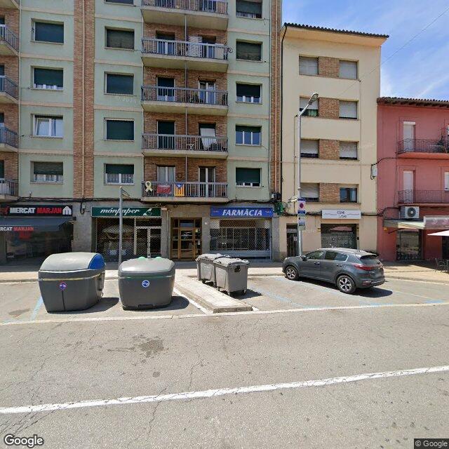 Street view near Farmàcia Tanyà in Vic