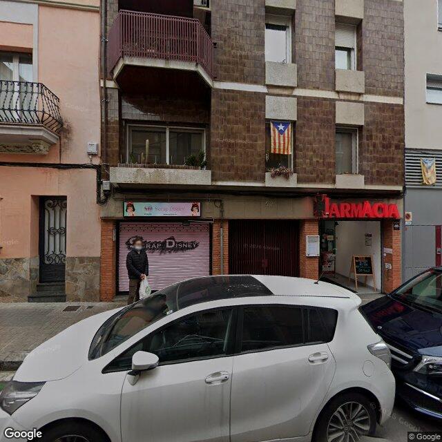 Street view near Farmàcia Tolosa Gomara, M. Josep in Barcelona
