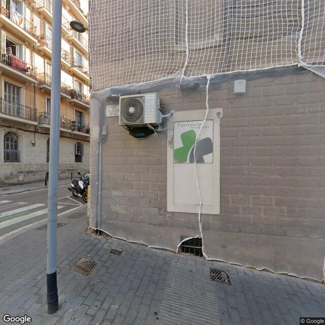 Street view near Farmàcia Torà Mila, Mireia in Barcelona