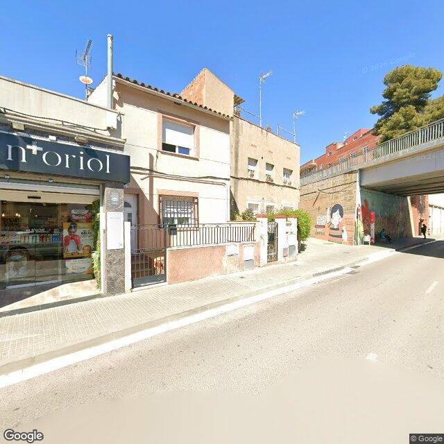 Street view near Farmàcia Toro Serrano, Marc in Barcelona