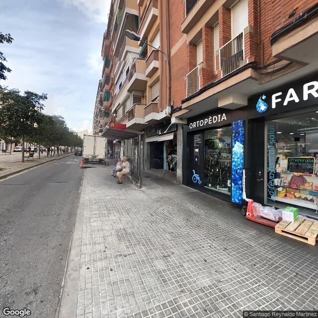 Street view near Farmàcia Torras Cabo, Pol in Barcelona