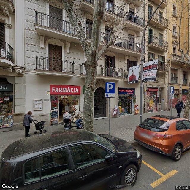 Street view near Farmàcia Torrens Cortés, Inmaculada in Barcelona