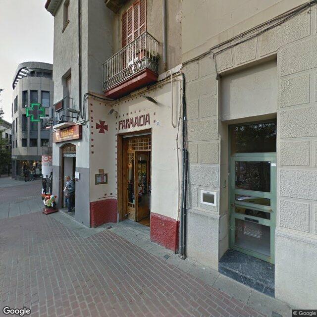Street view near Farmàcia Torrent Solans, Anna in Barcelona