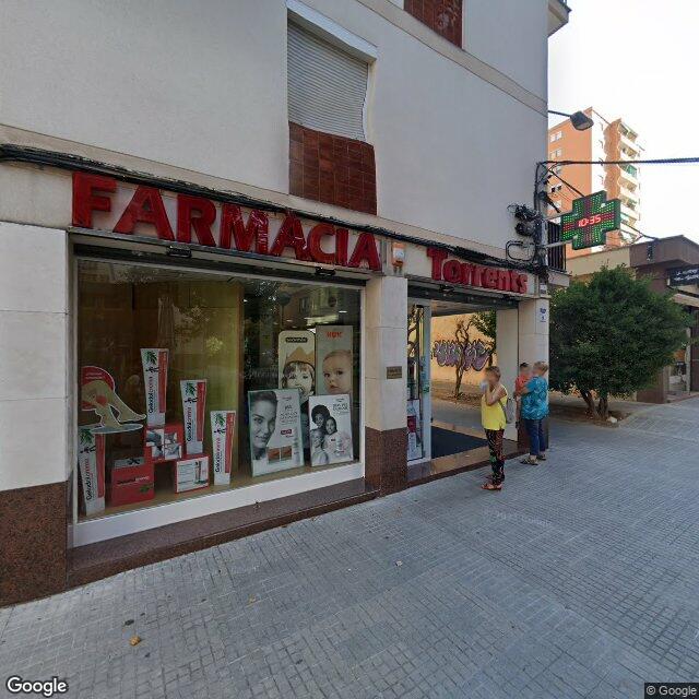 Street view near Farmàcia Torrents Pont, Jaume in Barcelona