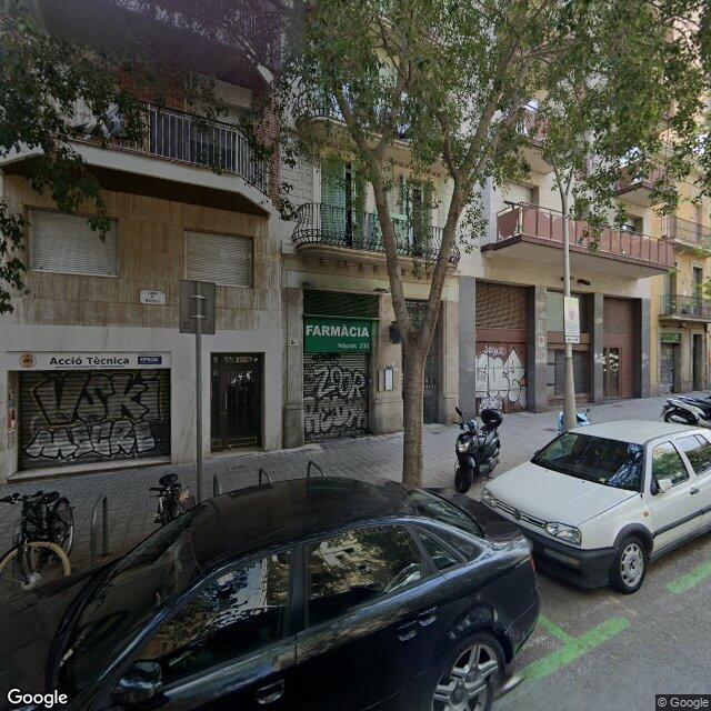 Street view near Farmàcia Torres Puente, Z / Manera Beltran, S in Barcelona