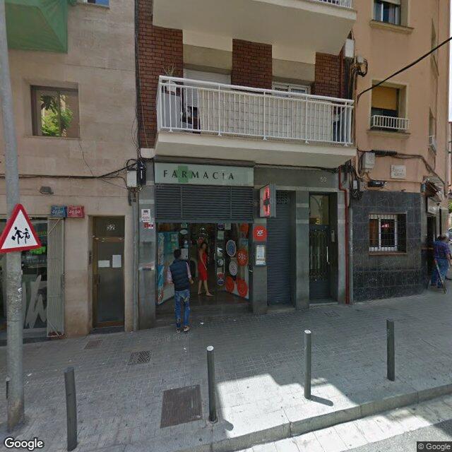 Street view near Farmàcia Totosaus Arribas, M. Del Pilar in Barcelona
