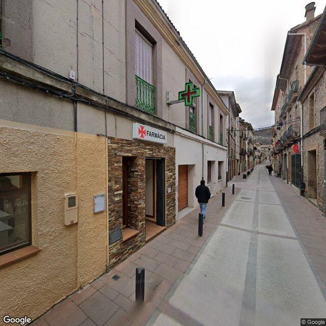 Street view near Farmàcia Utgés Gabarró, Núria in Barcelona