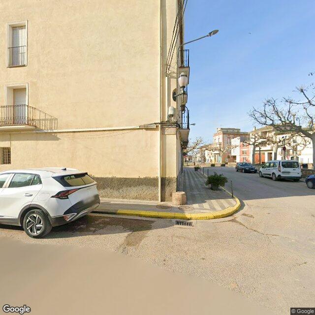 Street view near Farmàcia Valiente Bautista, Miguel in Lérida