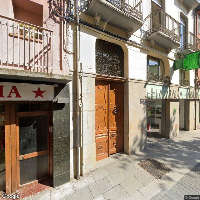 Street view near Farmàcia Vayreda in Gerona