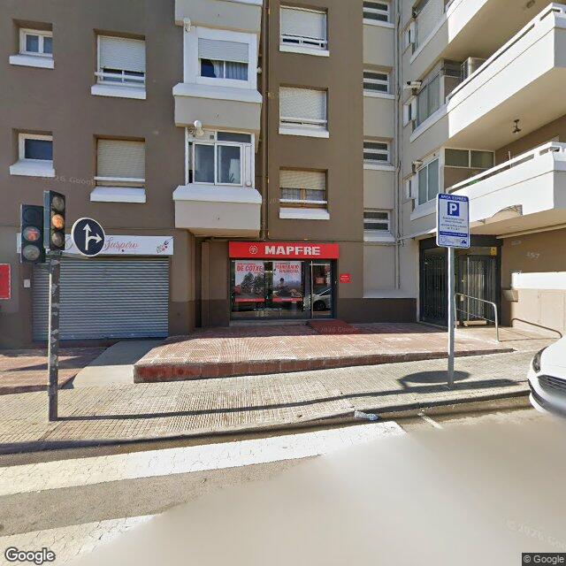 Street view near Farmàcia Vicente De Avilés, Faustino in Barcelona