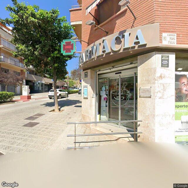 Street view near Farmàcia Viejo Grau, Elisabet in Barcelona