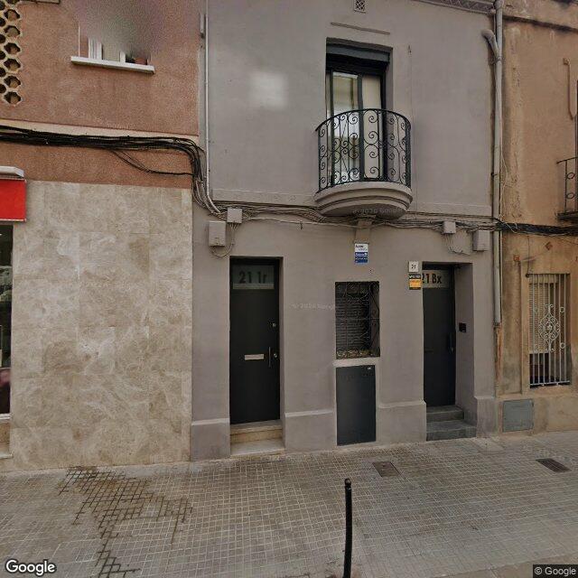 Street view near Farmàcia Vila Bragado, Pau in Barcelona