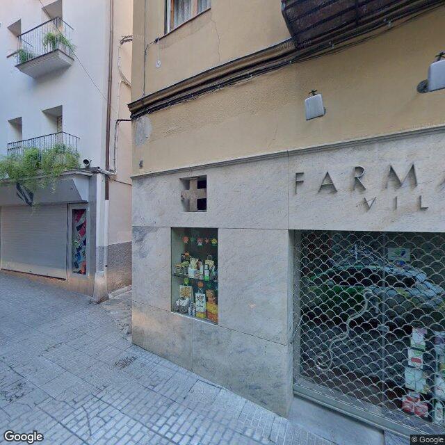 Street view near Farmàcia Vila Calonge, M. Cristina in Barcelona