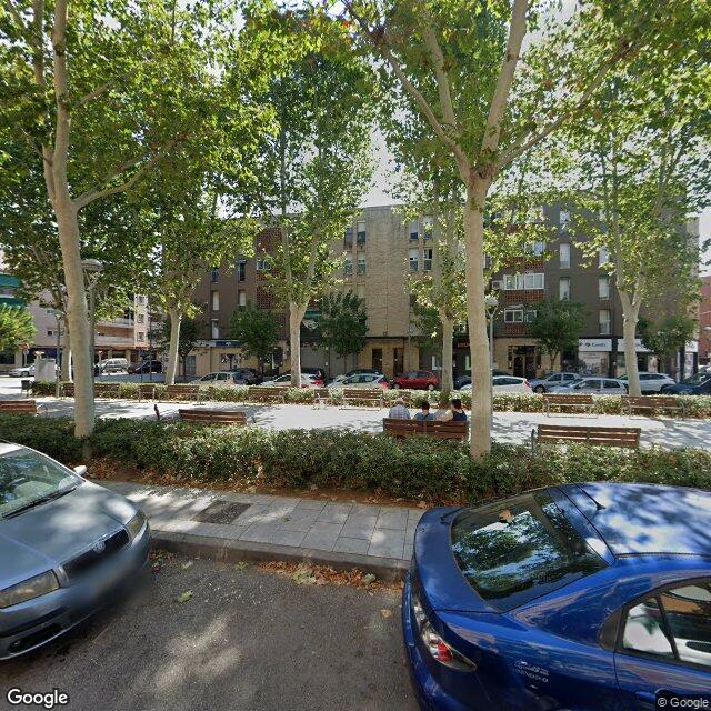 Street view near Farmàcia Vila Fernández, M. Montserrat in Barcelona