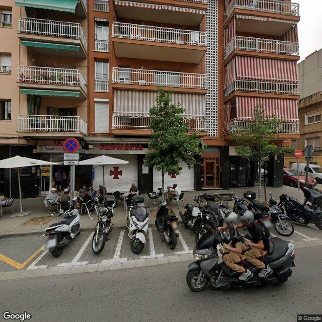 Street view near Farmàcia Vilardell Garriga, Andres Luís in Barcelona