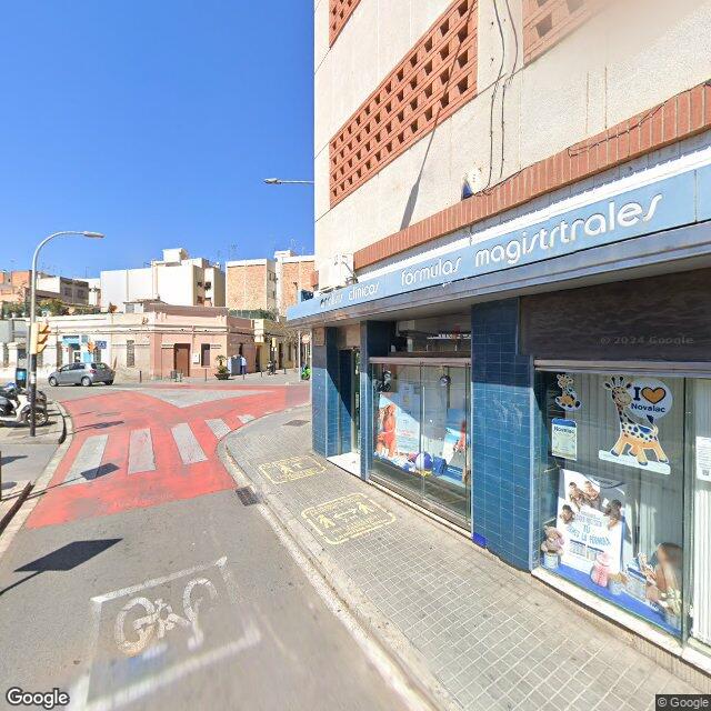 Street view near Farmàcia Vilarroya Oliver, Núria in Barcelona