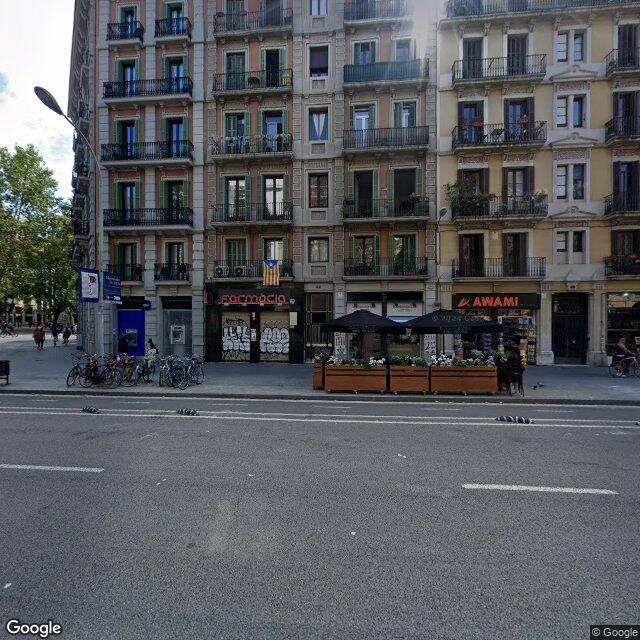 Street view near Farmàcia Vives Sánchez, Adela in Barcelona