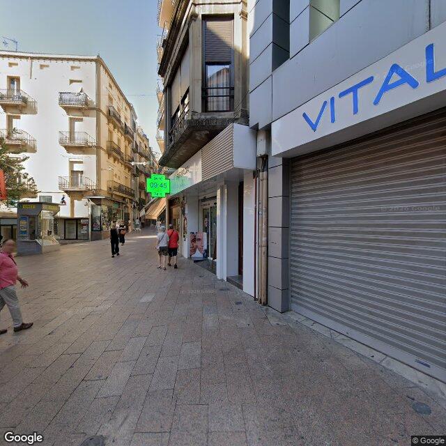 Street view near Farmàcia Voltas Trullols, Vicenta in Lleida