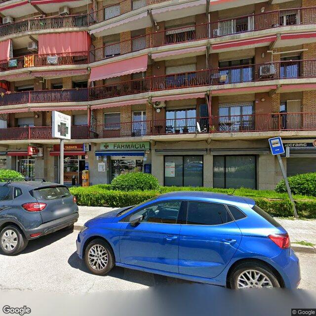 Street view near Farmàcia Xavier Massaneda Llinàs in Barcelona