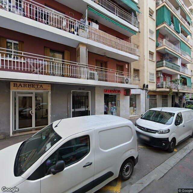 Street view near Farmàcia Zalacain Puy, Enriqueta in Barcelona
