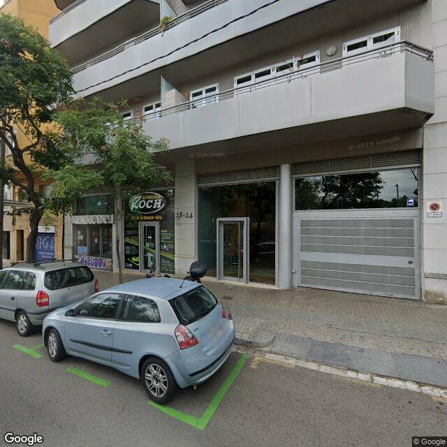 Street view near Farmàcia Zayas Costa, Montserrat in Barcelona