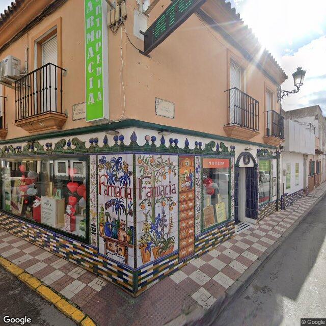 Street view near Farmacia Ángel in La Línea de la Concepción