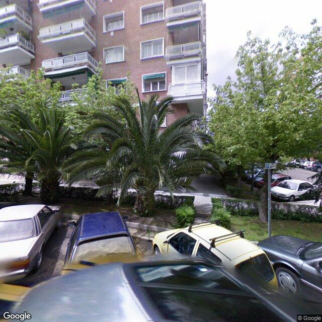 Street view near Farmacia in Madrid