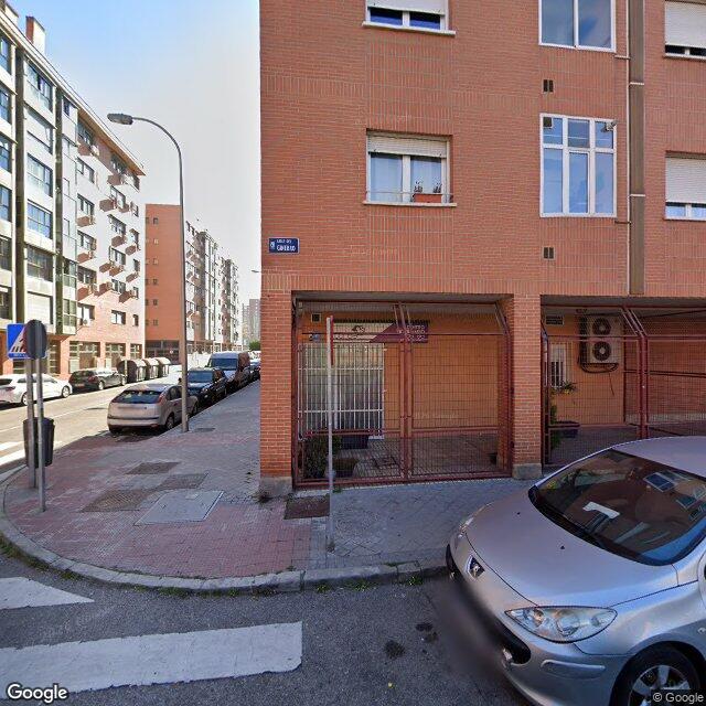 Street view near Farmacia in Madrid