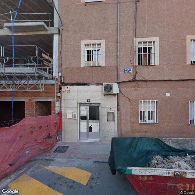 Street view near Farmacia in Madrid