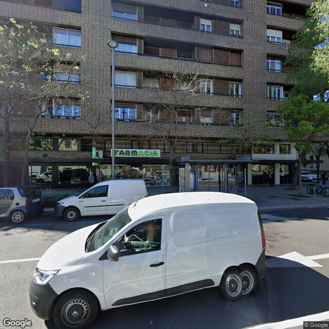 Street view near Farmacia in Madrid