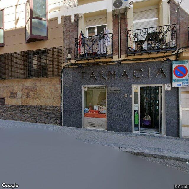 Street view near Farmacia in Madrid