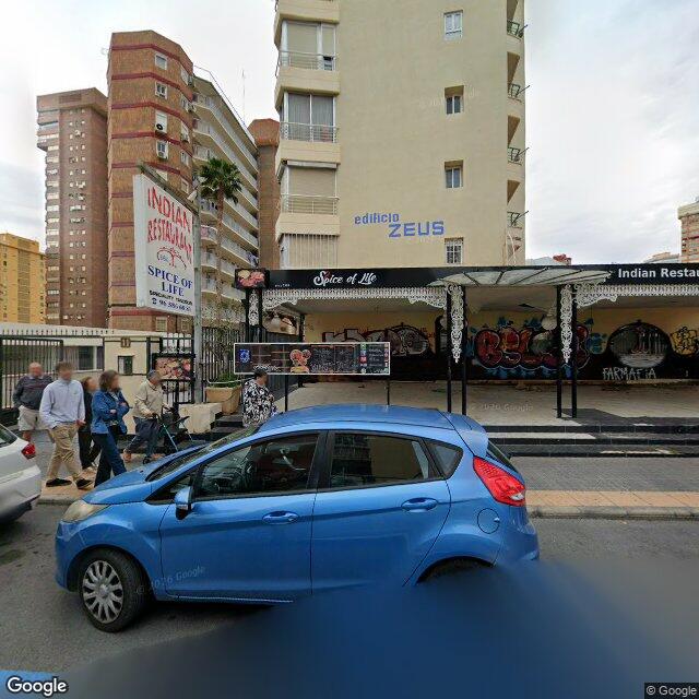 Street view near Farmacia in Benidorm