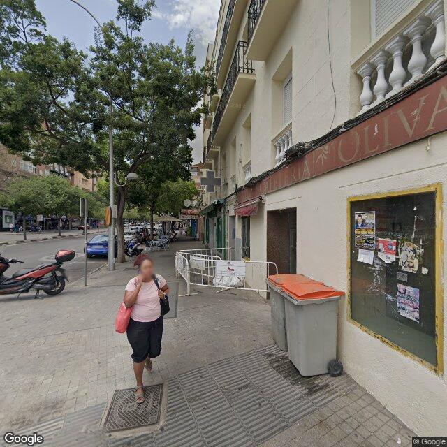 Street view near Farmacia in Madrid