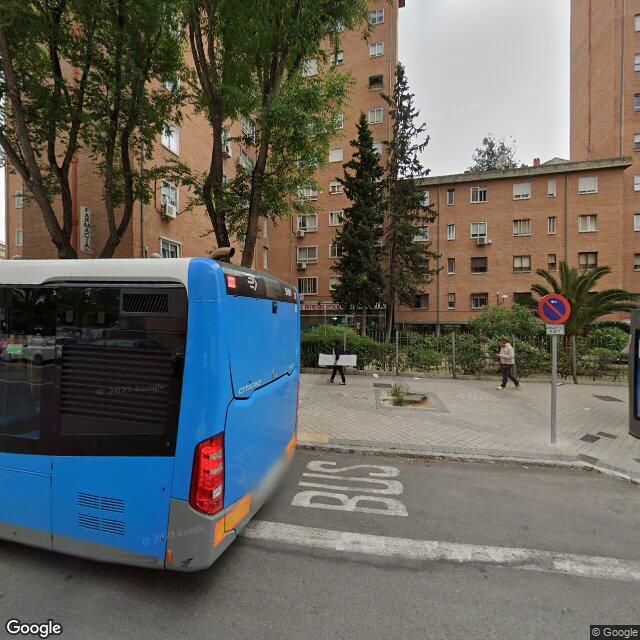 Street view near Farmacia in Madrid