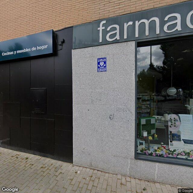 Street view near Farmacia in Madrid