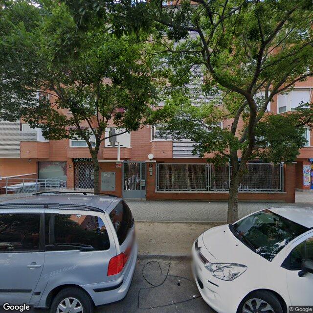 Street view near Farmacia in Madrid