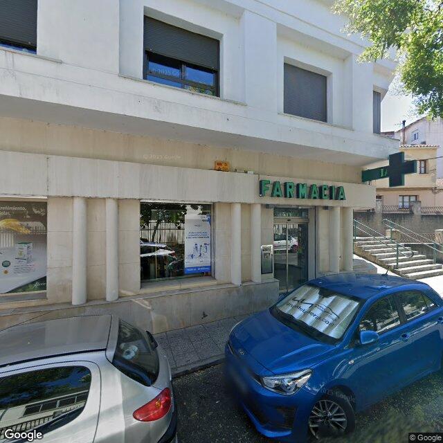 Street view near Farmacia 12 Horas in Cáceres