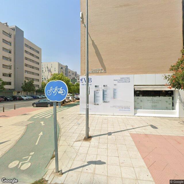 Street view near Farmacia 12H Sta. Bárbara. Sevilla Este in Sevilla