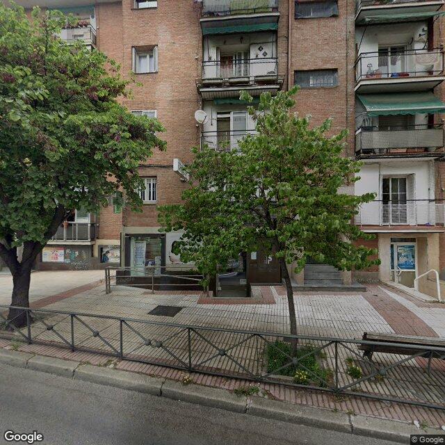 Street view near Farmacia in Madrid