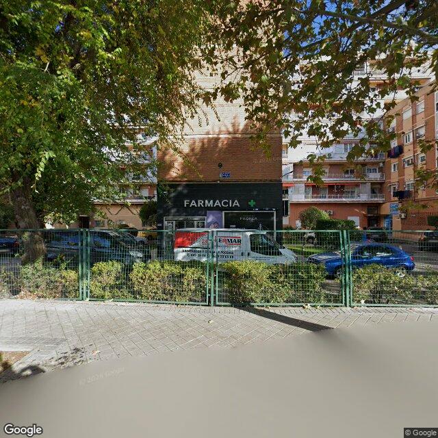 Street view near Farmacia in Madrid