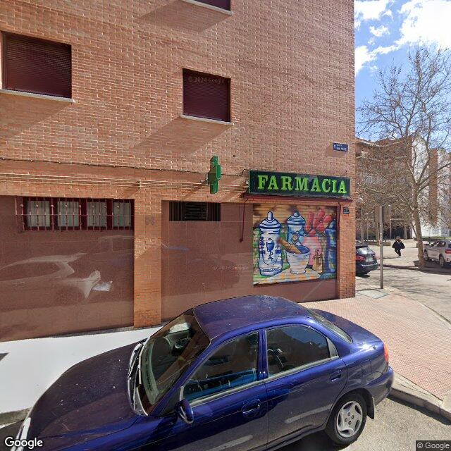 Street view near Farmacia in Madrid
