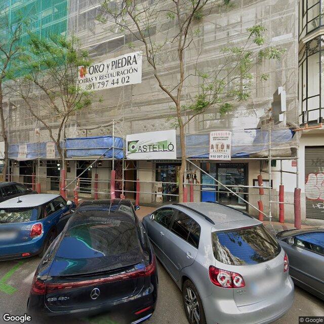 Street view near Farmacia in Madrid