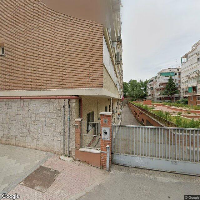 Street view near Farmacia in Madrid