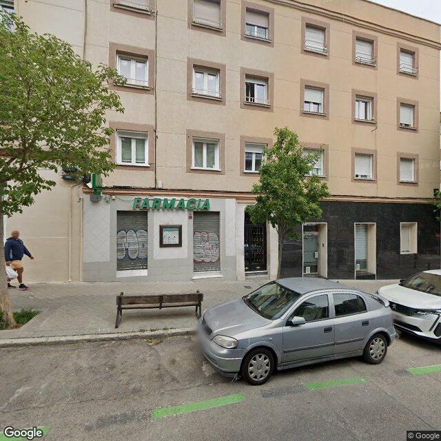 Street view near Farmacia in Madrid