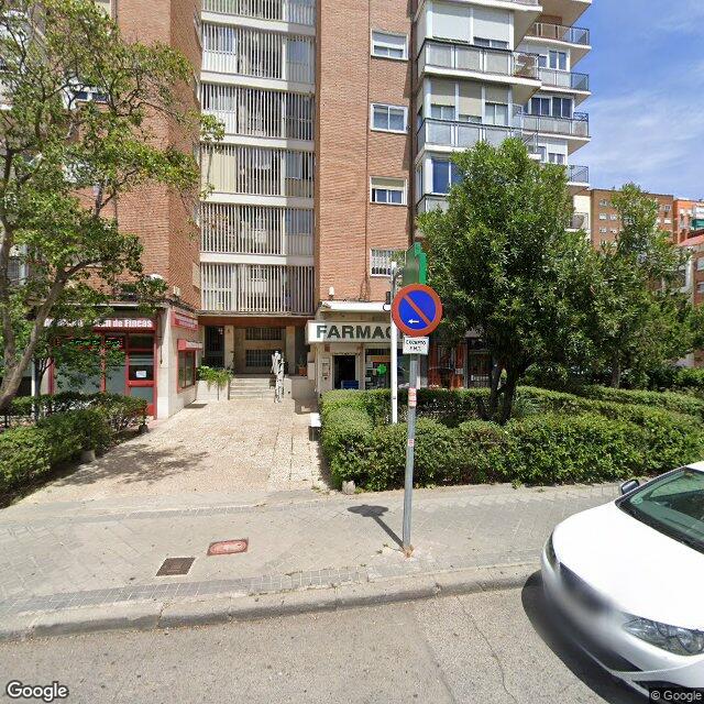 Street view near Farmacia in Madrid