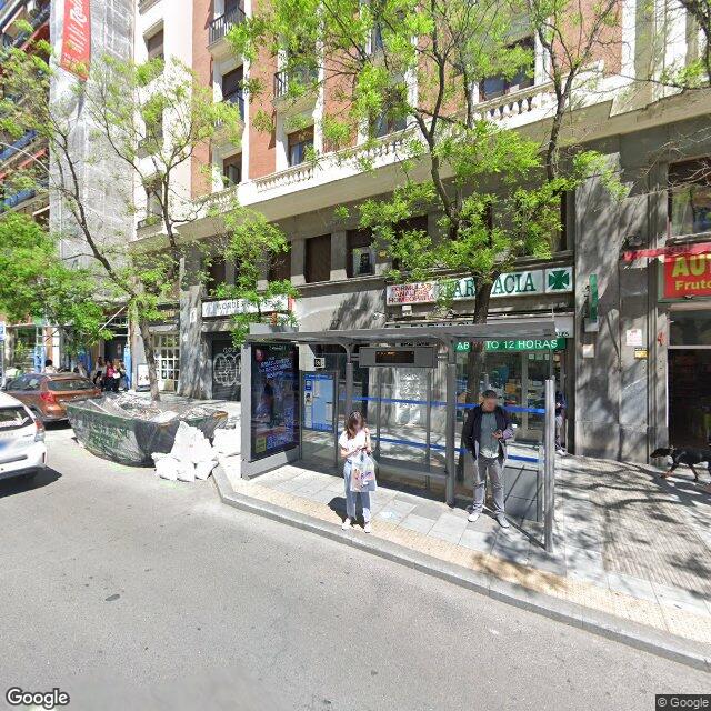 Street view near Farmacia in Madrid