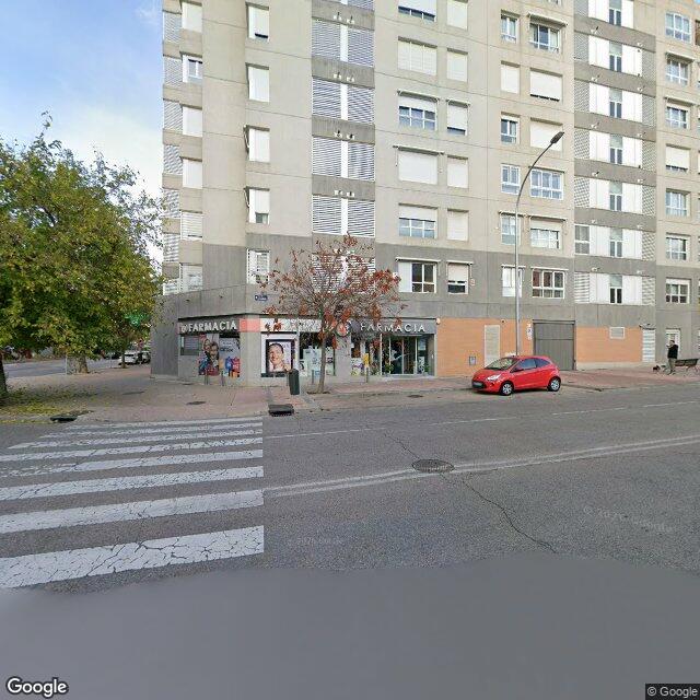 Street view near Farmacia in Madrid