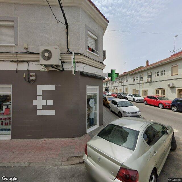 Street view near Farmacia in Madrid