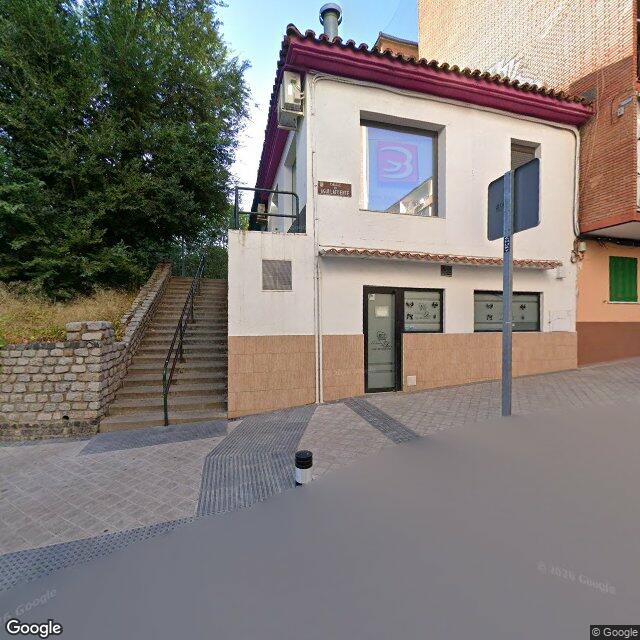 Street view near Farmacia in Madrid